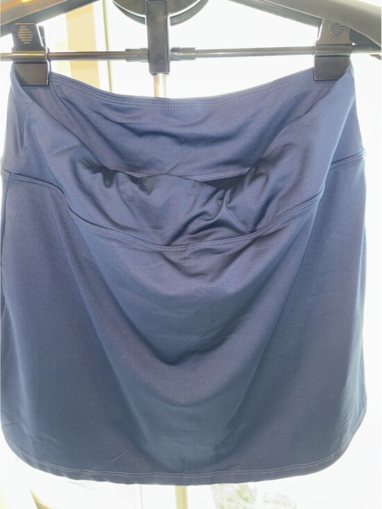 Dresses & Skirts - Women’s Athletic Skort Skirt Navy Blue Stretch Activewear Size Medium